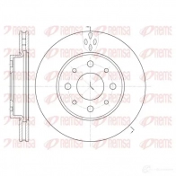 Тормозной диск KAWE 6745 10 Ford KA 2 (CCU, RU8) Хэтчбек 1.3 TDCi 75 л.с. 2008 – 2025 BD M7234.20 DCA674510