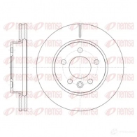 Тормозной диск KAWE DCA6141810 61418 10 BDM7590. 20 Volkswagen Amarok (2H) 1 Пикап 2.0 BiTDI 4motion 180 л.с. 2011 – 2025