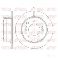 Тормозной диск KAWE 699310 BDM724 1.20 Kia Sorento DCA699310