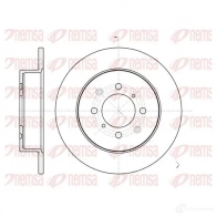 Тормозной диск KAWE BDM7 186.10 DCA673200 Opel Astra (G) 2 Хэтчбек 1.4 (F08. F48) 90 л.с. 2007 – 2009 6732 00