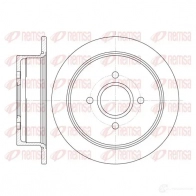 Тормозной диск KAWE 6250 00 DC A625000 Ford Escort 7 (FA, ALL) Кабриолет 1.8 Turbo D 70 л.с. 1996 – 1999 61ZK7T
