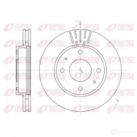 Тормозной диск KAWE Kia Magentis (GD, MS) 1 2000 – 2005 DCA663310 6633 10 BDM6 872.20