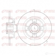 Тормозной диск KAWE 6698 20 BDM7363 .10 DCA669820 Renault Megane (BA) 1 Хэтчбек 1.9 TDI 94 л.с. 1996 – 2003