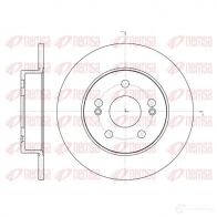 Тормозной диск KAWE DCA623901 Renault Scenic (JA, FA) 1 Минивэн 1.9 dCi Rx4 102 л.с. 2000 – 2003 6239 01 BDM6468.1 0