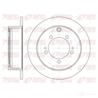 Тормозной диск KAWE 61230 00 Mitsubishi Outlander 1 (CU5) Кроссовер 2.0 Turbo R 4WD 241 л.с. 2002 – 2006 BDM7189 .10 DCA6123000