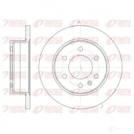 Тормозной диск KAWE 61035 00 Mercedes Sprinter (906) 2 Кабина с шасси 3.0 (3T) 218 CDI (9011. 9013. 9011. 9013) 184 л.с. 2006 – 2009 BD M7325.10 DCA6103500