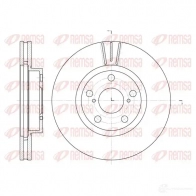Тормозной диск KAWE DCA657710 Lexus LX (J100) 2 1998 – 2007 BDM6840.2 0 6577 10