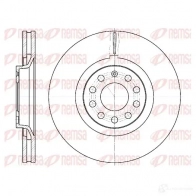 Тормозной диск KAWE DCA673010 6730 10 BDM 6942.20 Audi A6 Allroad