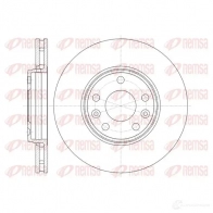 Тормозной диск KAWE 61344 10 BDM 7546.20 Renault Latitude (L70) 1 Седан 2.5 V6 (L702. L703. L704. L707) 177 л.с. 2011 – 2025 DCA6134410