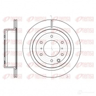 Тормозной диск KAWE Mitsubishi Pajero 4 (V8, V9) Внедорожник 3.2 DI D (V88W. V98W) 170 л.с. 2007 – 2025 61099 10 BDM740 5.20 DCA6109910