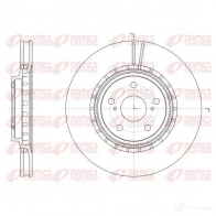 Тормозной диск KAWE Toyota Sienna (XL30) 3 Минивэн 3.5 (GSL30) 267 л.с. 2010 – 2024 61540 10 DCA6154010 BD M7718.20