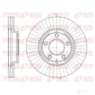Тормозной диск KAWE DCA689810 BDM7075.2 0 6898 10 Mazda MPV (LW) 2 Минивэн 3.0 i V6 200 л.с. 2002 – 2006
