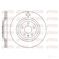 Тормозной диск KAWE 61309 10 DCA6130910 BDM74 76.20 Audi A6 (C6) 3 2004 – 2010