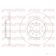 Тормозной диск KAWE DCA6155800 BD M7740.10 61558 00 2314501