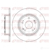 Тормозной диск KAWE Honda Accord 8 (CW) Универсал 2.2 i DTEC (CW3) 150 л.с. 2008 – 2025 61278 00 DCA6127800 BDM74 95.10