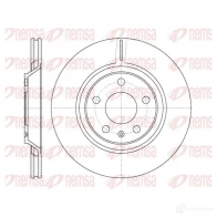 Тормозной диск KAWE Audi A4 (B7) 3 Универсал 4.2 Rs4 Quattro 420 л.с. 2005 – 2008 DCA6101210 61012 10 B DM7271.20
