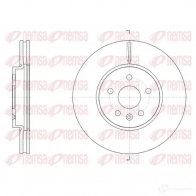 Тормозной диск KAWE 61534 10 Opel Mokka (X) 1 Кроссовер 1.6 CDTI 4x4 (76) 136 л.с. 2015 – 2025 BDM7 716.20 DCA6153410