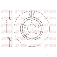 Тормозной диск KAWE 6548 10 BD M6731.20 DCA654810 Audi A4 (B7) 3 Универсал 1.6 102 л.с. 2004 – 2008