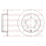 Тормозной диск KAWE BDM700 8.10 DCA690300 6903 00 Mitsubishi Outlander 2 (CW) Кроссовер