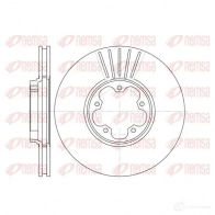 Тормозной диск KAWE BDM6947.2 0 DCA660910 6609 10 Ford Transit 6 (FD) Автобус 2.4 DI (FB. FC. FA) 90 л.с. 2000 – 2006