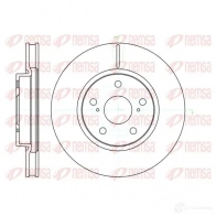 Тормозной диск KAWE 61076 10 BDM7 462.20 DCA6107610 Lexus IS (XE20) 2 Кабриолет 2.5 250 (GSE20) 208 л.с. 2009 – 2025