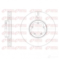 Тормозной диск KAWE 61565 10 BDM 7736.20 DCA6156510 Ford Tourneo Custom 1 (L1, LRF) Автобус 2.2 TDCi 100 л.с. 2012 – 2025