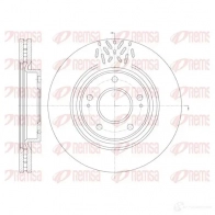 Тормозной диск KAWE Mitsubishi Grandis 2 (NA4W) Минивэн 2.4 MIVEC (NA4W) 177 л.с. 2004 – 2011 BDM 7281.20 DCA699610 6996 10