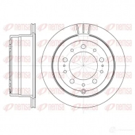 Тормозной диск KAWE DCA694810 BDM 7112.20 Lexus LX (J100) 2 1998 – 2007 6948 10