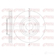 Тормозной диск KAWE DCA6152010 Mazda CX-5 (KE) 1 Кроссовер 2.0 AWD 160 л.с. 2011 – 2017 B DM7706.20 61520 10