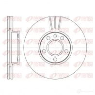 Тормозной диск KAWE BDM6937. 20 Volkswagen Transporter (T4) 4 Автобус 2.5 TDI Syncro 102 л.с. 1996 – 2003 6660 10 DCA666010