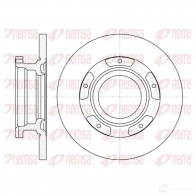 Тормозной диск KAWE Ford Transit 7 (FD) Автобус 2.2 TDCi 130 л.с. 2006 – 2014 BDM7411. 10 61107 00 DCA6110700