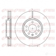 Тормозной диск KAWE 6687 10 BDM6 990.20 DCA668710 Saab 9-3 (YS3F) 2 Седан 1.8 i 122 л.с. 2004 – 2015