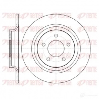 Тормозной диск KAWE DCA6111300 61113 00 B DM7264.10 Mazda 5 (CW) 3 Минивэн 1.8 MZR 116 л.с. 2010 – 2025