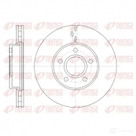 Тормозной диск KAWE 61560 10 DCA6156010 Ford C-Max 2 (CB7, CEU) Минивэн 1.6 Duratec Ti 120 л.с. 2012 – 2025 BDM7739 .20
