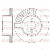 Тормозной диск KAWE Land Rover Discovery 1, 2 (L318) Внедорожник 4.0 V8 4x4 185 л.с. 1998 – 2004 BDM69 25.20 DCA663810 6638 10