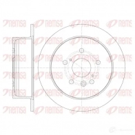 Тормозной диск KAWE DCA691100 6911 00 BDM70 49.10 Toyota Highlander (U20) 1 Кроссовер 3.3 4WD (MCU28) 233 л.с. 2003 – 2007