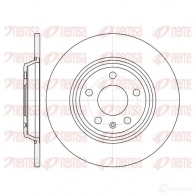 Тормозной диск KAWE BDM7413. 10 DCA6111200 61112 00 Audi A4 (B8) 4 Универсал
