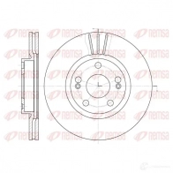 Тормозной диск KAWE DCA630110 6301 10 BDM681 6.20 Renault Laguna (K56) 1 Универсал 2.0 16V (A56A/B) 140 л.с. 1999 – 2001