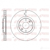 Тормозной диск KAWE 61059 10 BDM7453.2 0 DCA6105910 Citroen DS5 1 (PF2) Хэтчбек 1.6 THP 150 л.с. 2011 – 2015