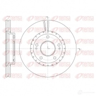 Тормозной диск KAWE BDM760 3.20 DCA6143410 61434 10 Hyundai Veloster (FS) 1 Купе 1.6 MPI 132 л.с. 2011 – 2025