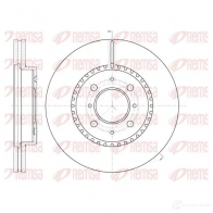 Тормозной диск KAWE DCA6109610 B DM7233.20 61096 10 Opel Astra (G) 2 Хэтчбек 1.4 (F08. F48) 90 л.с. 2007 – 2009
