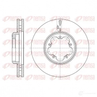 Тормозной диск KAWE 61563 10 Ford Transit Custom 1 (V362) Автобус 2.2 TDCi 100 л.с. 2012 – 2025 B DM7738.20 DCA6156310