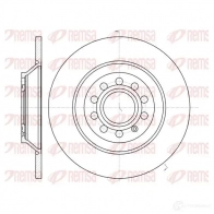 Тормозной диск KAWE Audi A6 Allroad (C6) 3 Универсал 3.0 Tdi Quattro 233 л.с. 2006 – 2008 BDM 7442.10 DCA6120700 61207 00