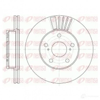 Тормозной диск KAWE 2T3JK3 DCA65821 0 6582 10 Toyota Previa (XR10, XR20) 1 1990 – 2000