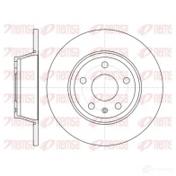 Тормозной диск KAWE 61214 00 DCA6121400 Audi TT (8J) 2 2006 – 2014 BDM7449.1 0
