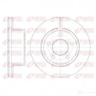 Тормозной диск KAWE BDM70 89.20 Jeep Wrangler (TJ) 2 Внедорожник 2.5 118 л.с. 1996 – 2007 6886 10 DCA688610