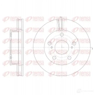 Тормозной диск KAWE CY7EW 61422 10 DCA61422 10 Toyota Hilux (AN10, 20, 30) 7 Пикап 2.5 D 4D (KUN15) 102 л.с. 2005 – 2015