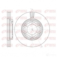 Тормозной диск KAWE 6634 10 Toyota Hiace (H100) 4 Автобус 2.7 (RCH13. RCH23) 144 л.с. 2001 – 2006 DCA663410 BDM6832. 20