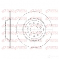Тормозной диск KAWE DCA6158700 Audi TT (8S) 3 2014 – 2020 BDM772 1.10 61587 00