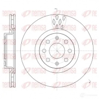 Тормозной диск KAWE 6982 10 BDM7259.2 0 Opel Corsa (D) 4 Хэтчбек 1.4 LPG (L08. L68) 90 л.с. 2006 – 2011 DCA698210